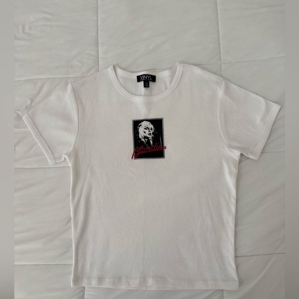 Blondie Graphic Embroidered T-Shirt